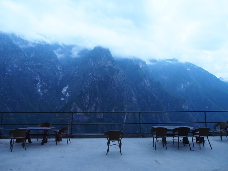 La terrasse de la halfway guesthouse, sympa non ?