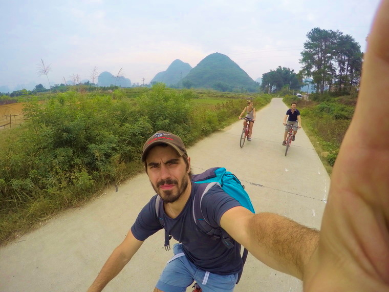 Toujours emmener sa GoPro pour les escapades en Vélo !