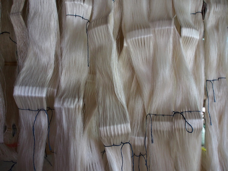frabrication soie silk laos