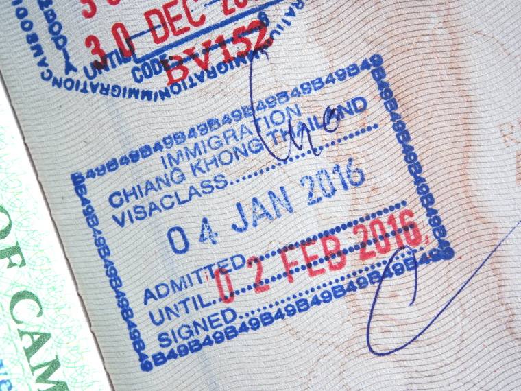 tampon visa thailande