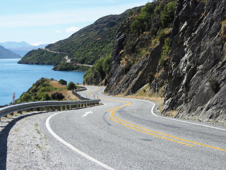 Sur la route en Nouvelle-Zélande..