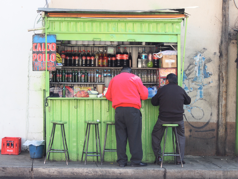 kioske la paz bolivie