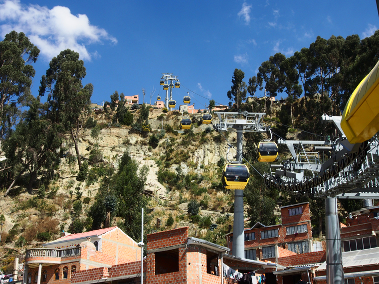 teleferico la paz bolivie