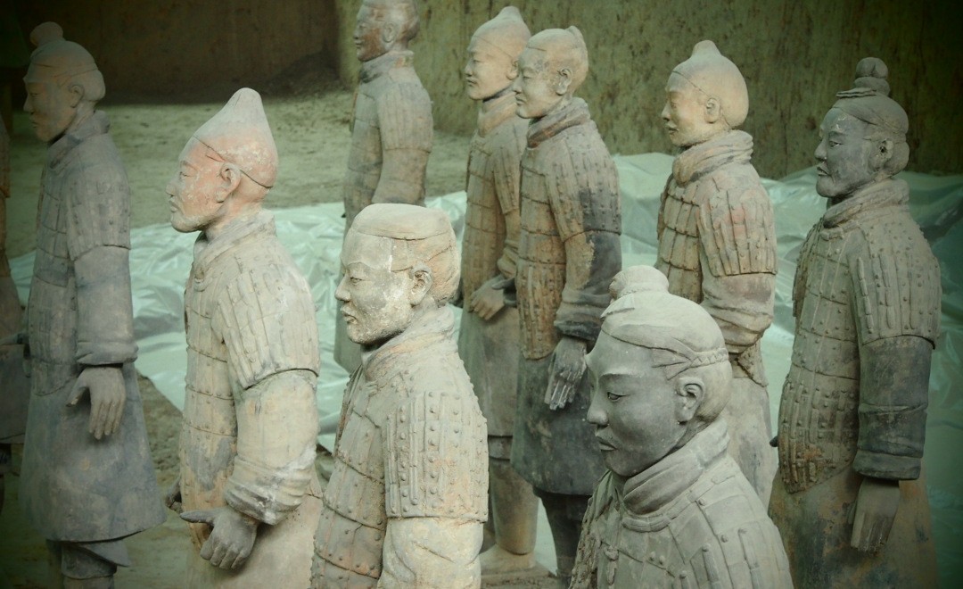 soldats enterrés de xian