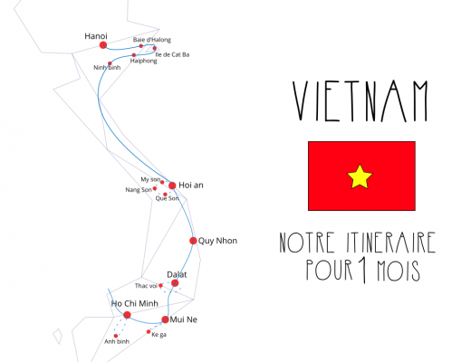 itineraire voyage vietnam