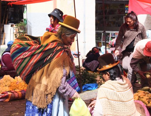 femmes typique bolivie la paz