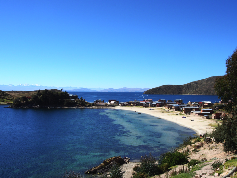 plage isla del sol bolivie
